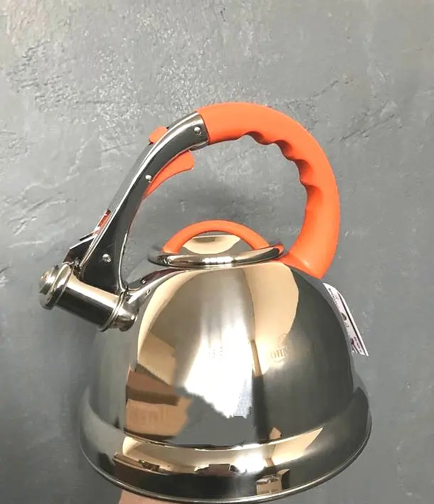 Чайник із свистком Bohmann BH 7629-35 orange 3,5 л - фото 2