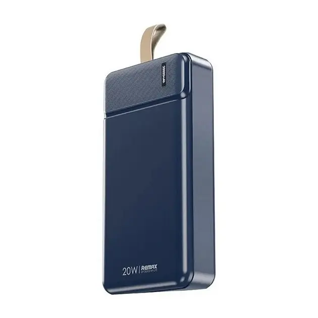 Внешний аккумулятор - портативная доп батарея Remax RPP-289 Pure 30000mAh 20w синий - фото 2