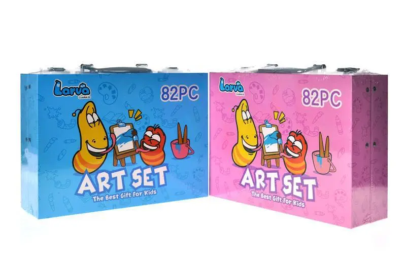 Набір для малювання у кейсі, двоярусний Art Set 82, в асортименті.