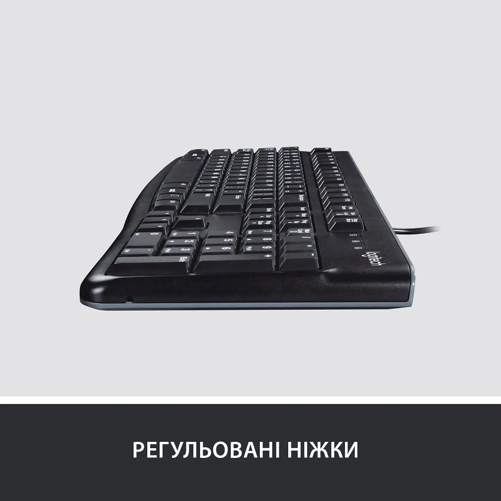 Клавіатура Logitech K120 Ukr (920-002643) - фото 3