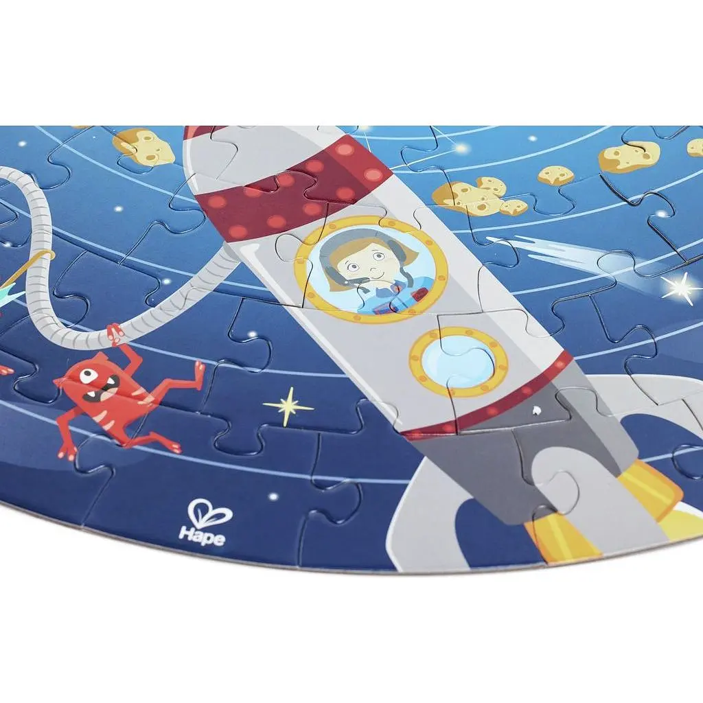 Пазл Hape Солнечная система с подсветкой Солнца 93 элемента (E1625) - фото 8