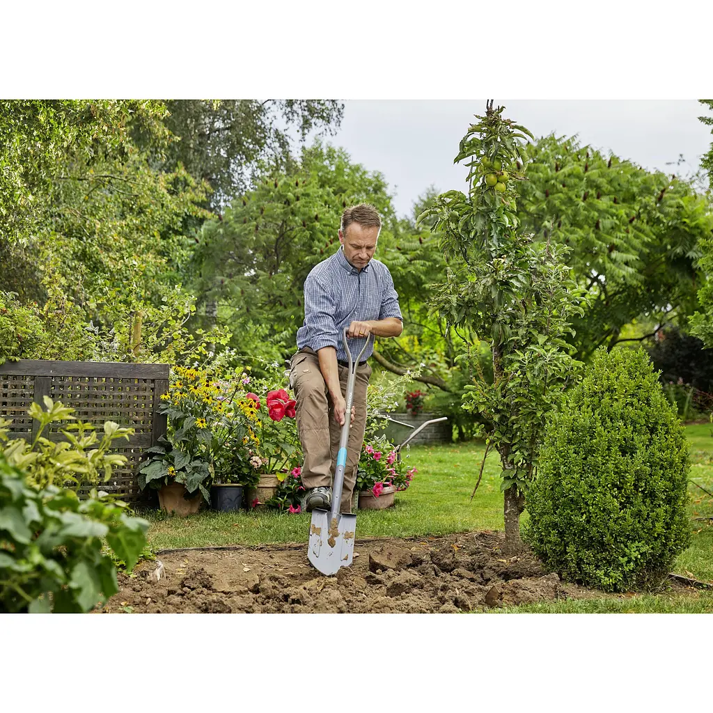 Лопата штикова Gardena NatureLine загострена (17001-20.000.00) - фото 5