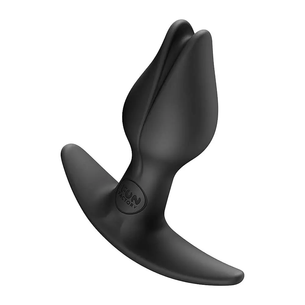 Анальна пробка Fun Factory Bootie Fem, 8.5 см (чорний) - фото 4