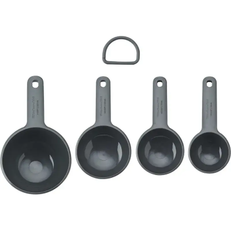 Аксесуар кухонний KitchenAid Набір мірних ложок Coreline, 4 шт, сірий (KQG058OHCGG) - фото 3