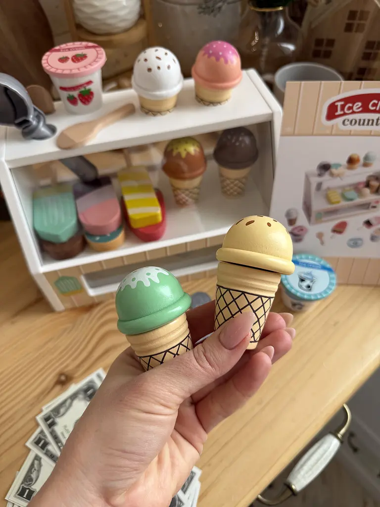 Дерев’яний набір морозива Ice Cream Counter   - фото 8