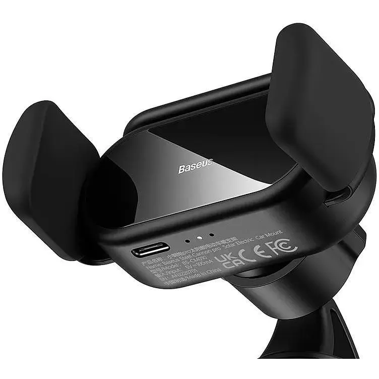 Тримач автоматичний Baseus Steel Cannon pro Solar Electric Car Mount (SUGP010001) - фото 7