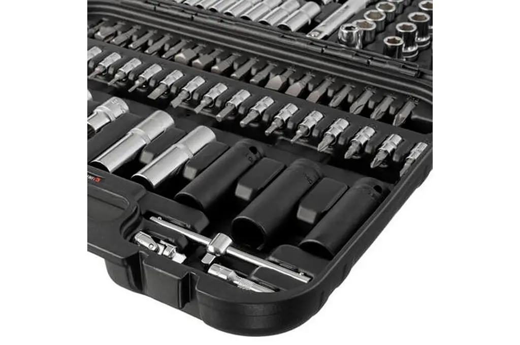 Набір інструментів Intertool Storm 1/4", 1/2" 111 шт. (ET-8111) - фото 7