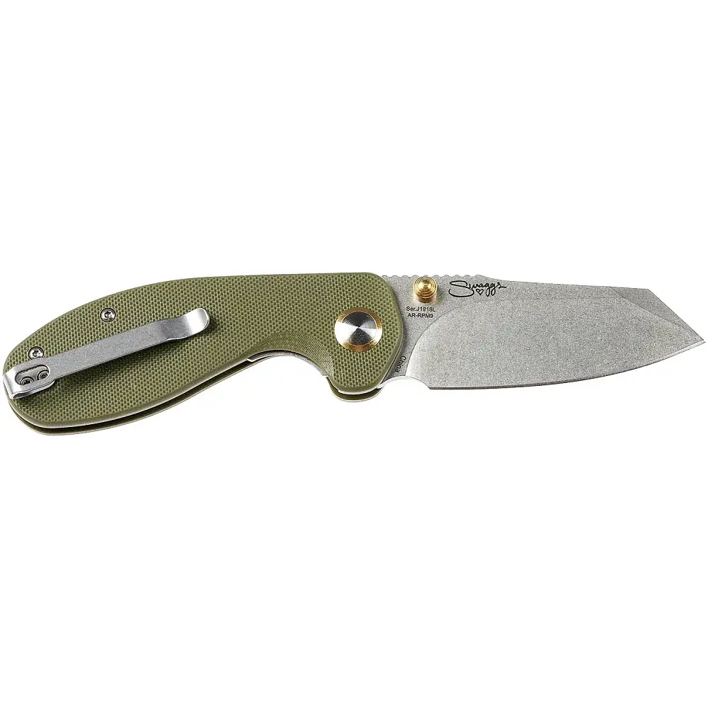 Нож CJRB Maileah Large SW Green - фото 2