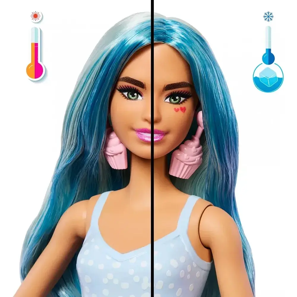 Кукла Barbie Pop Reveal серии Любимые сладости – голубой милкшейк (JFY61) - фото 4