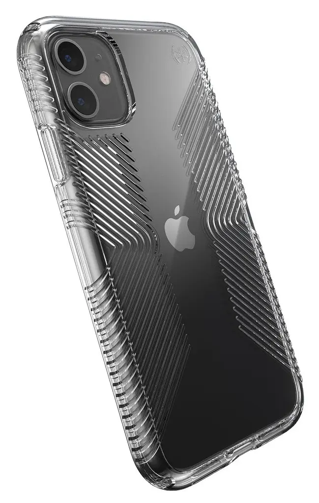 Чохол протиударний з антимікробним покриттям Speck Clear Grip для iPhone 11 (6.1") Clear - фото 7
