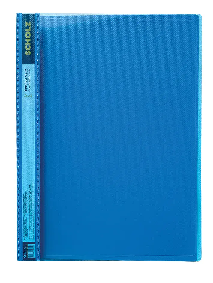 Папка-зшивач А4 "SCHOLZ 5236" прозр. верх. (1/20/120) - фото 2