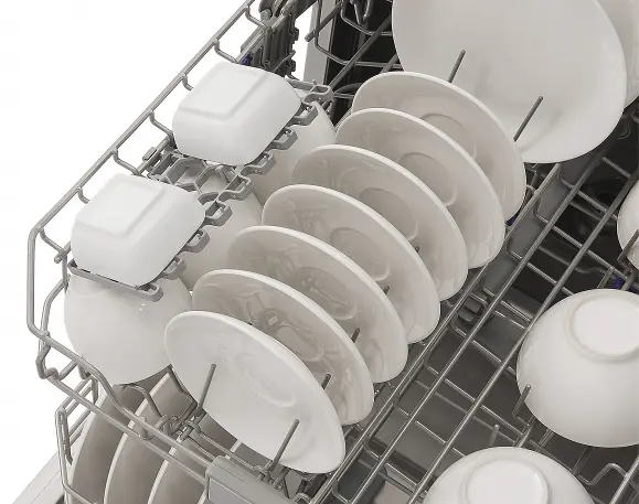 Посудомийна машина Hansa ZWM 536 WH настільна, 6 комплектів A+, 55 см, дисплей, білий - фото 6