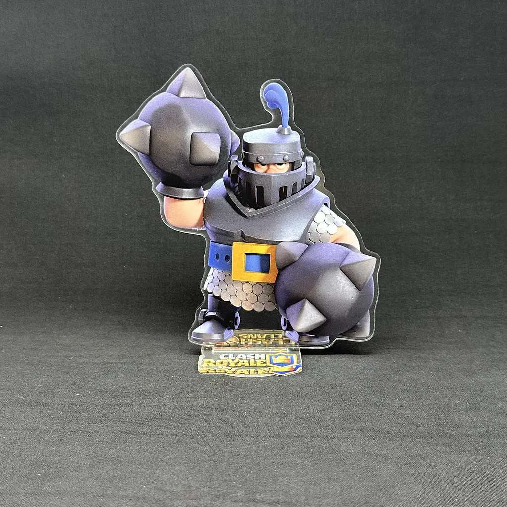 Акрилова колекційна фігурка Clash of Clans, Clash Royale Мегарицар 15 см