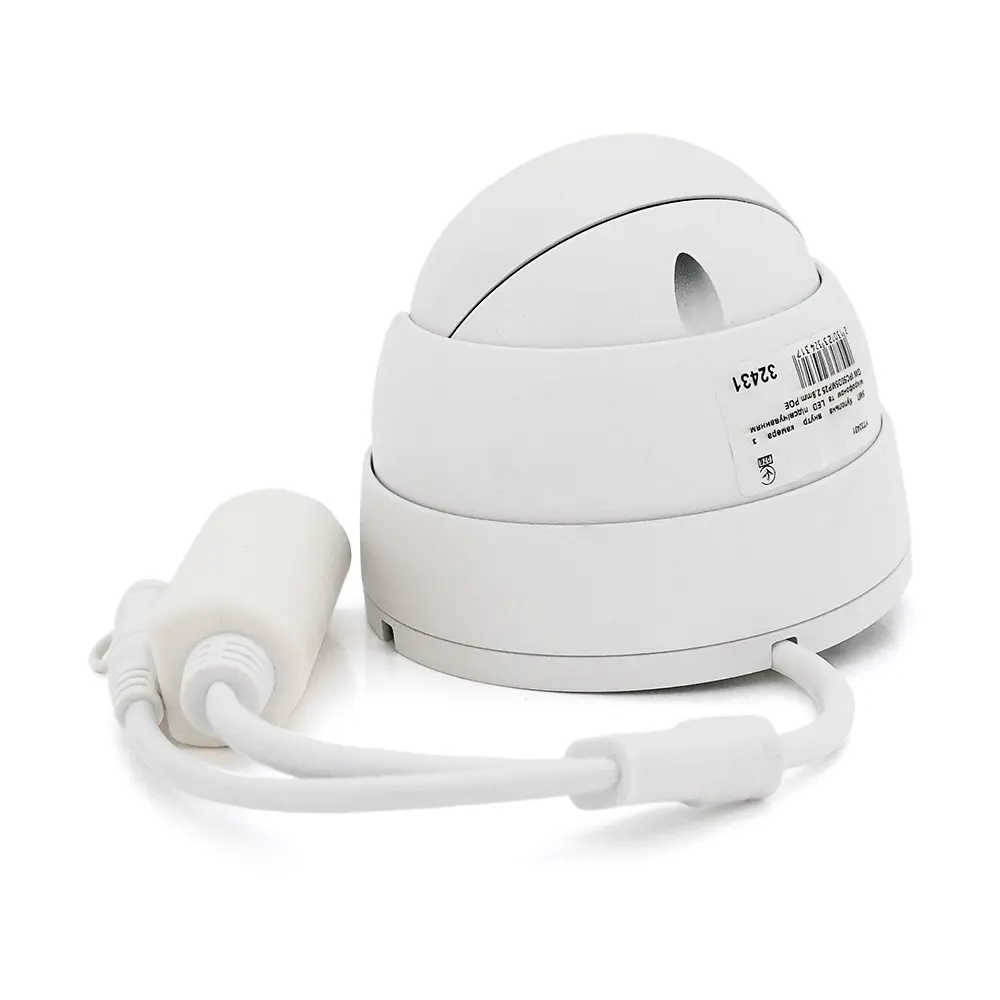 5MП Купольна вулична/внутр камера з мікрофоном GW IPC51D4MP30 2.8mm POE LED Підсвічування - фото 3