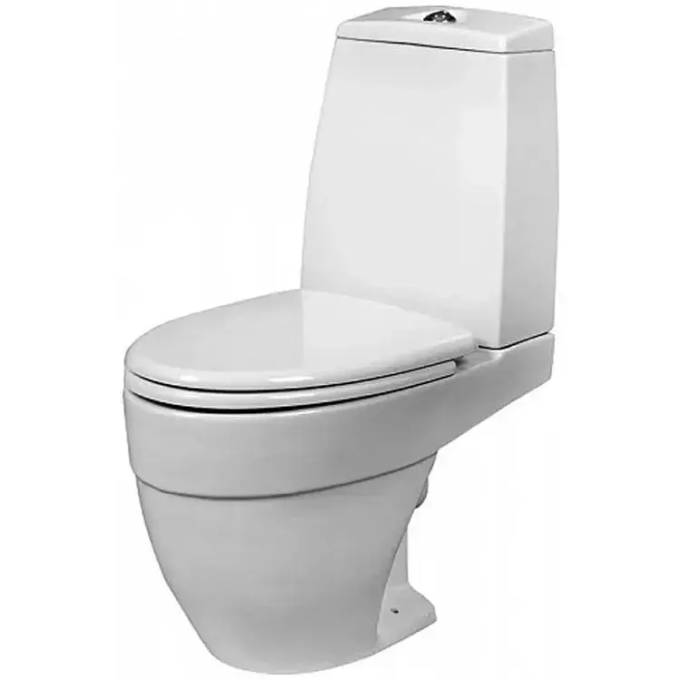Унітаз-компакт AM.PM Bliss L C538607SC з кришкою Soft Close, Білий