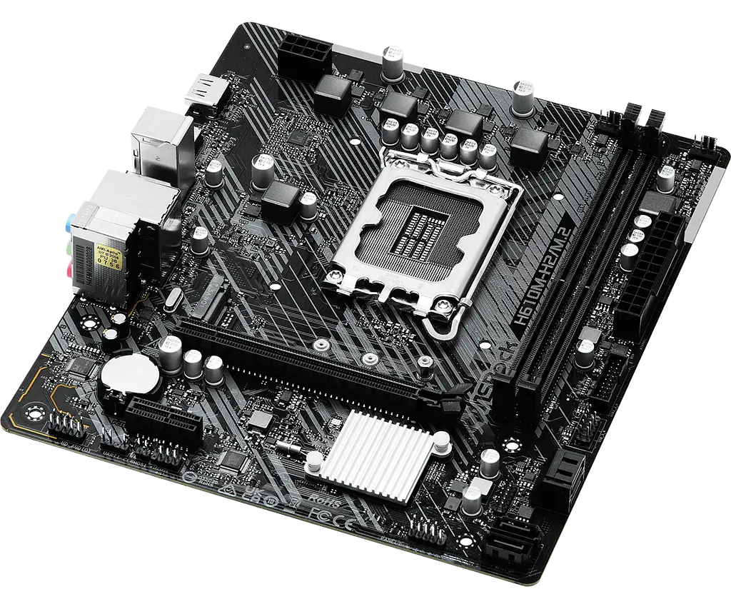 Материнська плата ASRock H610M-H2/M.2 LGA 1700 (H610M-H2/M.2) - фото 2