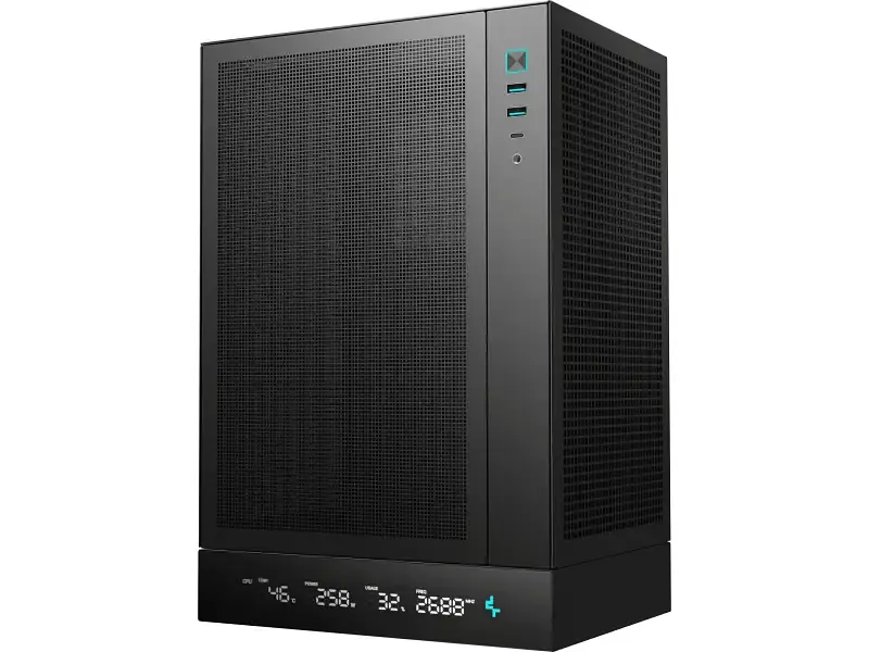 Корпус Deepcool CH170 Digital Black (R-CH170-BKNPI0D-G-1) - фото 2