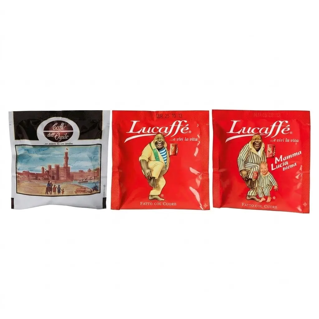 Набір кави в чалдах Lucaffe 3 види Класика Італії 150 шт