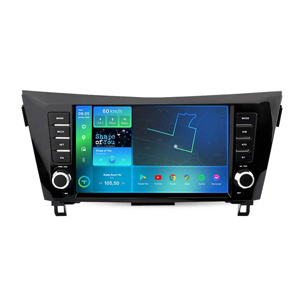 Штатна магнітола TORSSEN Nissan Xtrail/Qashqai 2013+ AC FL10 4+64Gb 4G Carplay DSP