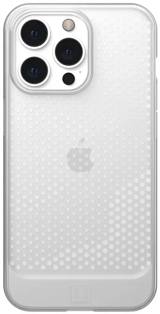Оригінальний протиударний силіконовий чохол UAG Lucent для iPhone 13 Pro Ice (11315N314343) - фото 4