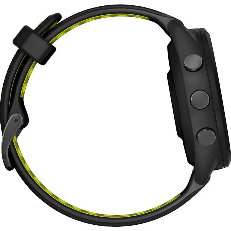 Смарт-годинник Garmin Forerunner 265S Black Bezel and Case with Black/Yellow Silicone Band 010-02810-03 [89362] - фото 6