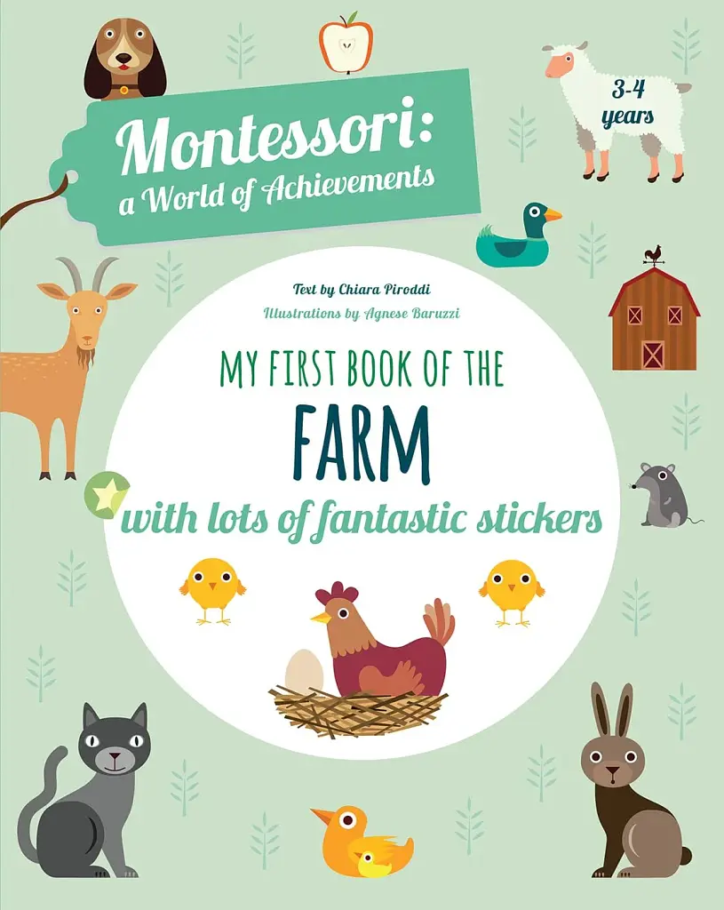 My First Book of the Farm: Montessori Activity Book - фото 2