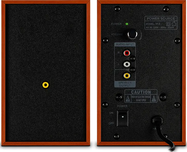 Акустическая система 2.0 Gemix TF-5 Cherry - фото 4