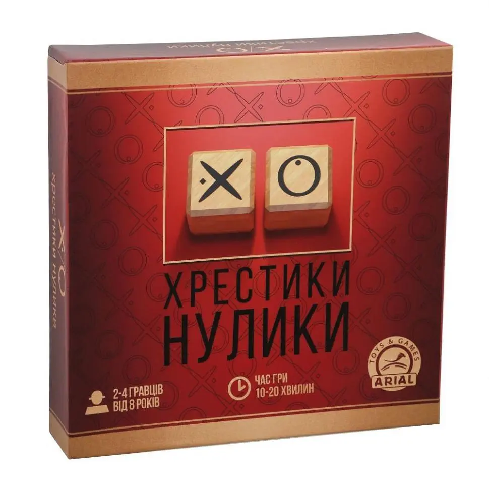 Гра настільна Arial Хрестики-нулики (SR-113-N-1025)