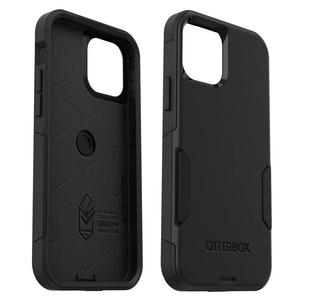 Чохол подвійний протиударний OtterBox Commuter Series для iPhone 12/12 Pro (6.1") Black - фото 2