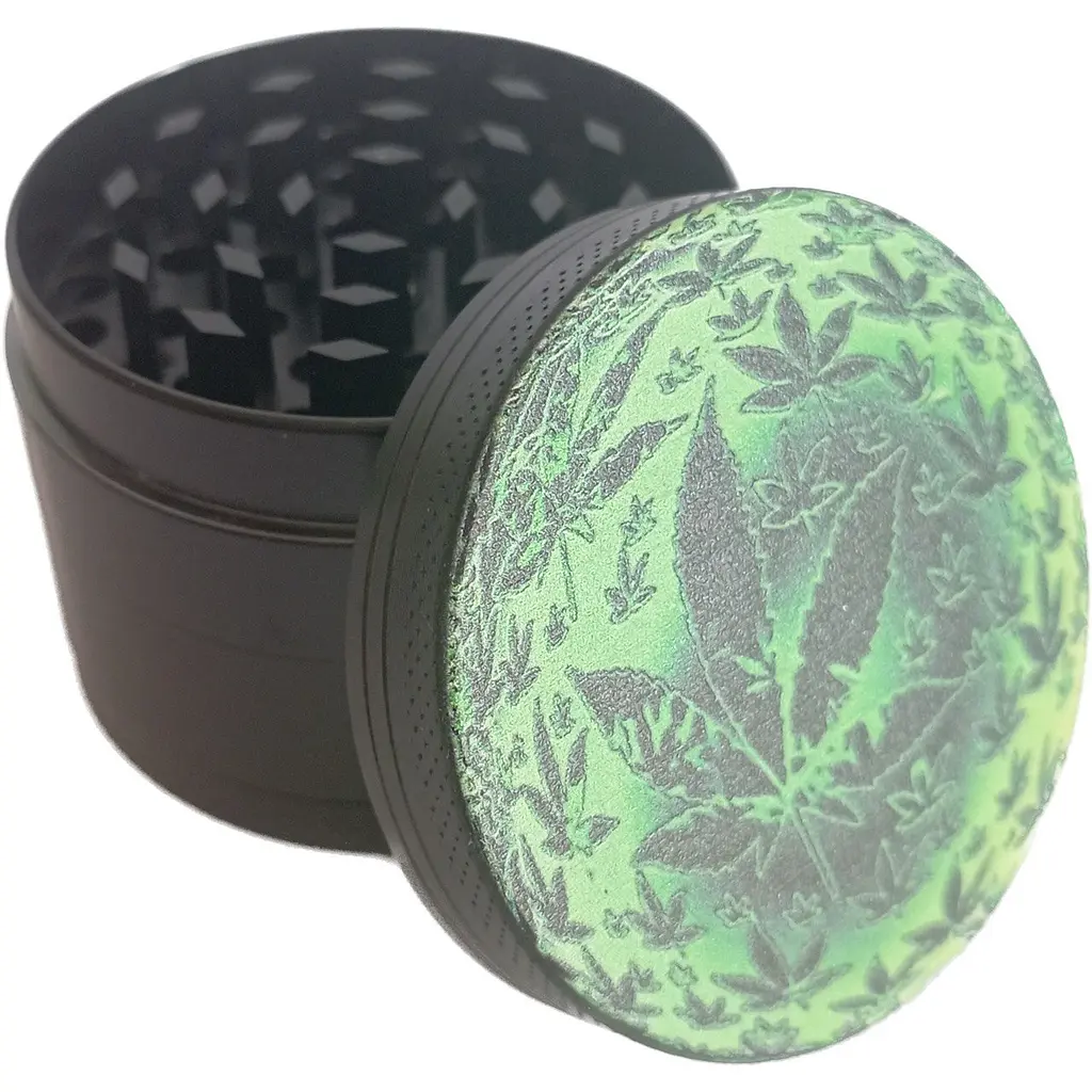 Гриндер для измельчения табака Ashtray HL-050 конопля 3 Black (11656) - фото 3