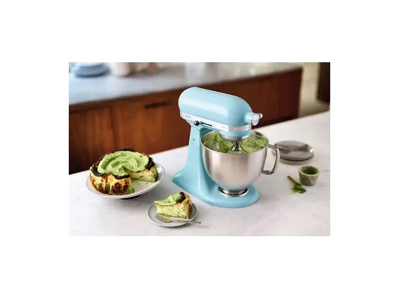 Кухонна машина KitchenAid Artisan 5KSM125EMI з відкидним блоком 4.8 л «Мінеральна вода» - фото 7