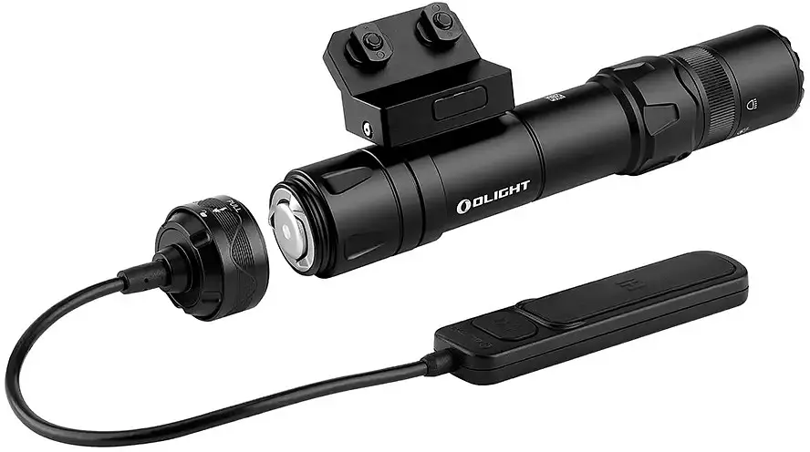Фонарь с ЛЦВ Olight Odin GL Green Laser M-LOK Black - фото 3
