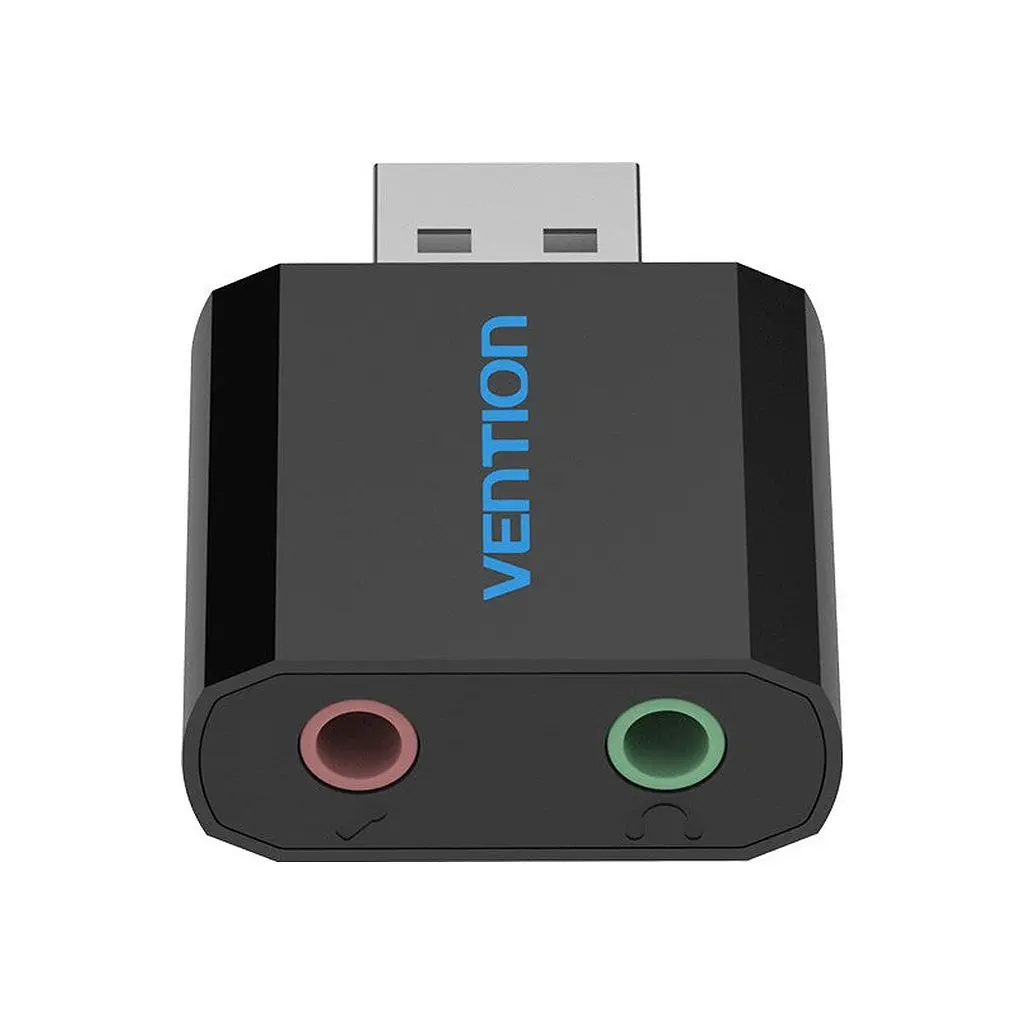 Звуковая плата Vention Audio USB 2х3,5mm jack Metal (VAB-S17-B) - фото 4