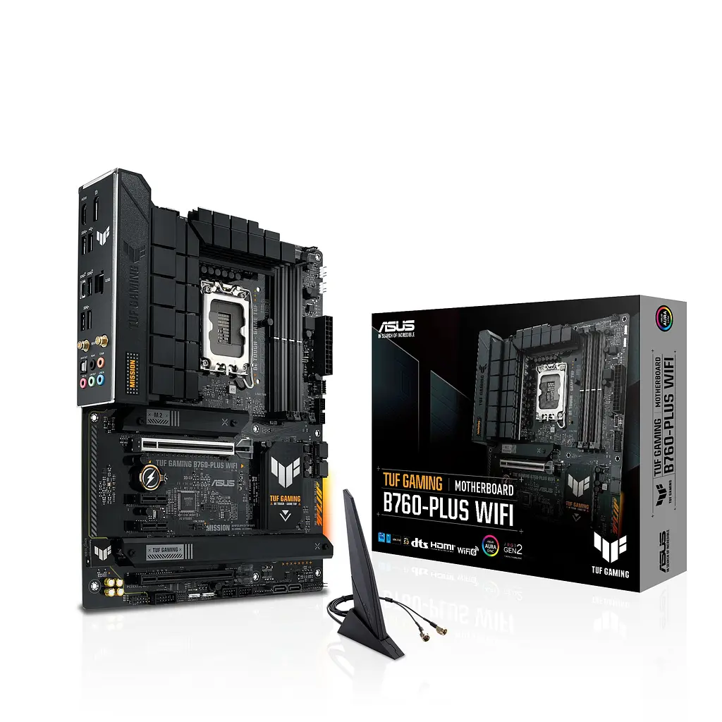Материнская плата TUF GAMING B760-PLUS WIFI s1700 B760 4xDDR5 M.2 HDMI DP Wi-Fi BT ATX Asus teh0018970 - фото 9