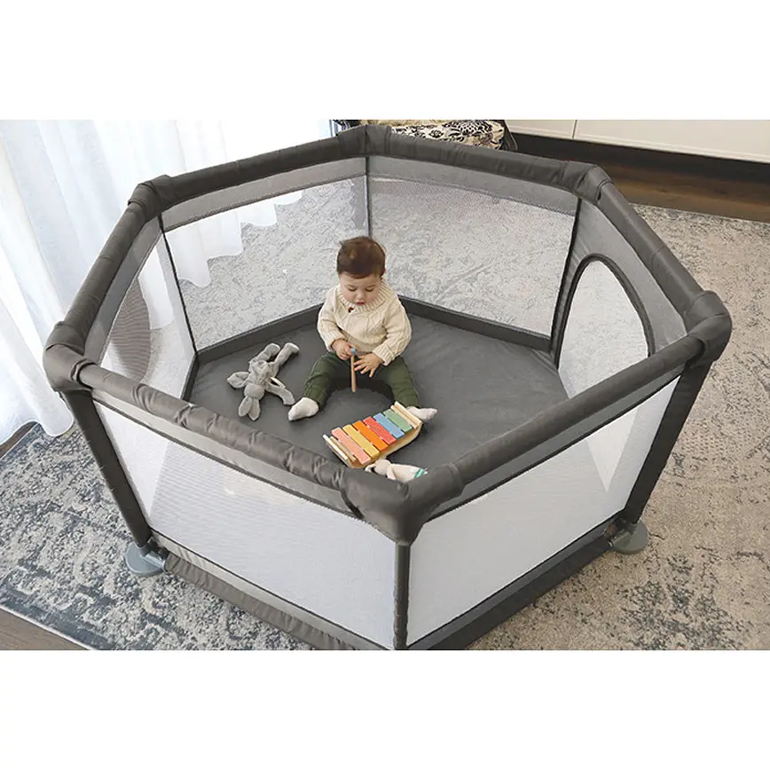 Манеж дитячий DreamBaby Playpen Taupe (G9496) - фото 4