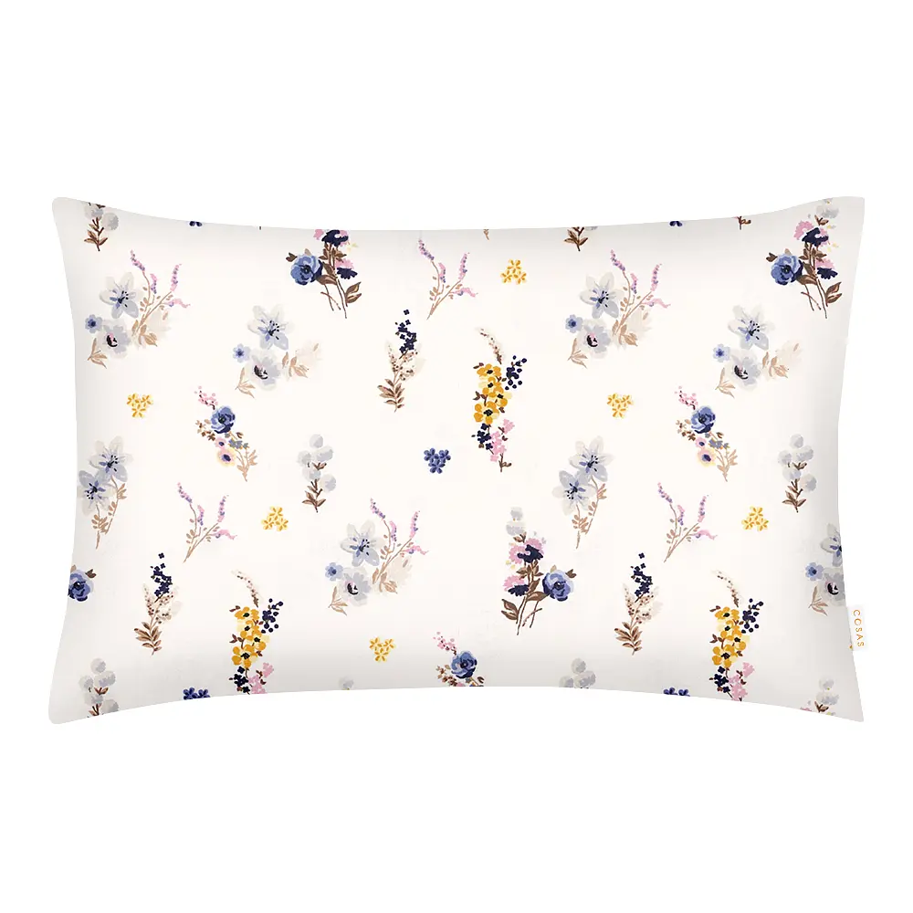 Комплект постільної білизни Cosas євро з простирадлом на резинці SUMMER GARDEN 200 x 220 см (FlowersBavovna_El160-94Marmalade_200) - фото 5