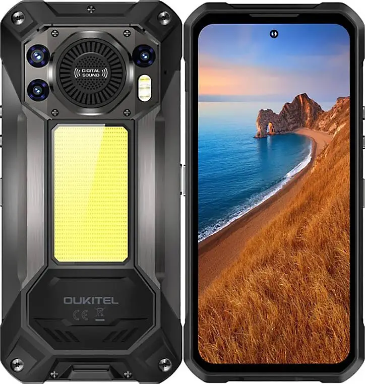 Смартфон OUKITEL WP61 5G 12/512GB Black Night Vision - фото 2