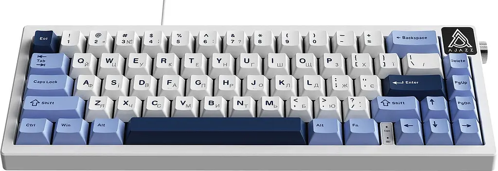Клавиатура Ajazz AK650 Sea Salt switches Blue White Blue (AK650-SS-BWB) - фото 4