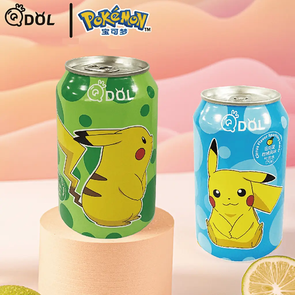 Газований напій Qdol Pokemon Citrus Pikachu 330мл - фото 3
