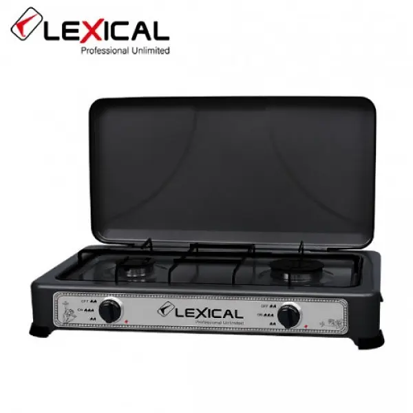 Газова плита Lexical настільна на 2 конфорки LGS-2812-2 (LGS-2812-2_908) - фото 8