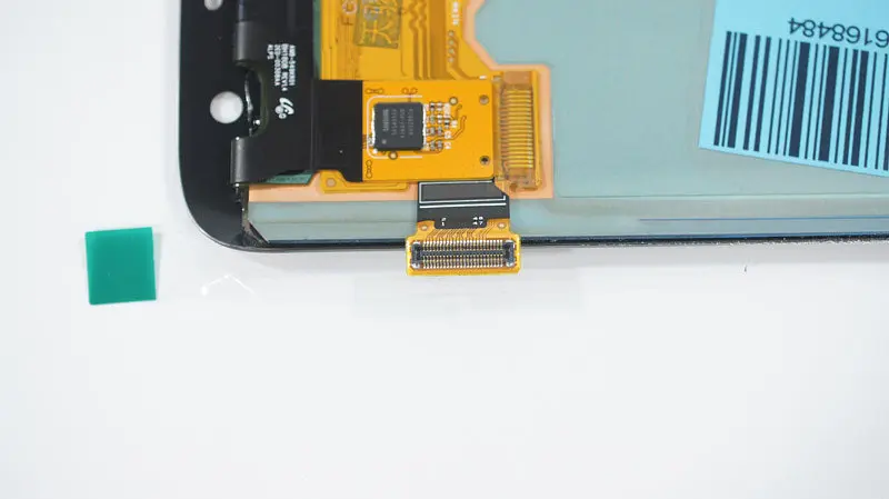 Дисплей для смартфона (телефону) Samsung Galaxy S7 Edge SM-G935 рожевий (У зборі з тачскріном)(без рамки) золотистий (У зборі з - фото 3