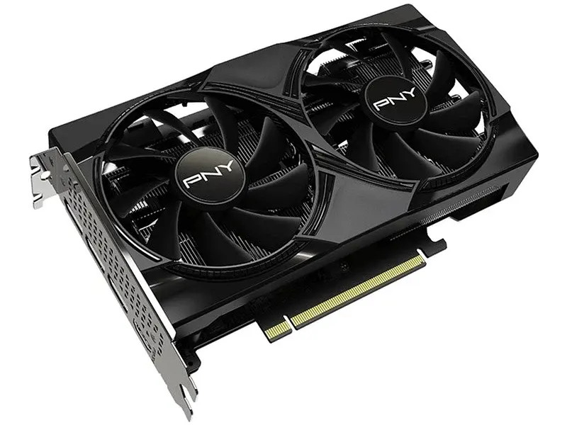 Відеокарта PNY GeForce RTX 5060 VERTO Dual Fan OC (VCG50608DFXPB1-O) - фото 4