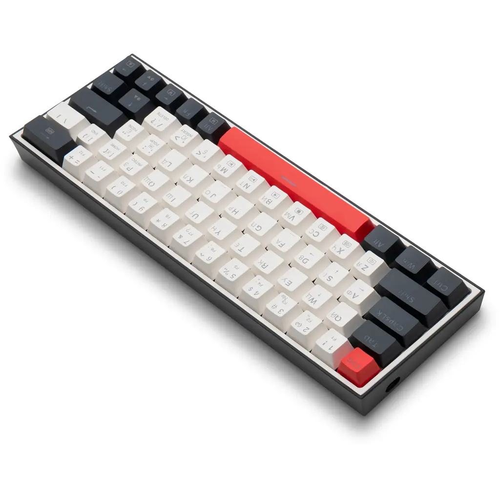 Клавіатура Thunderobot K63 RGB Red Switch USB UA White (6932066313449) - фото 7