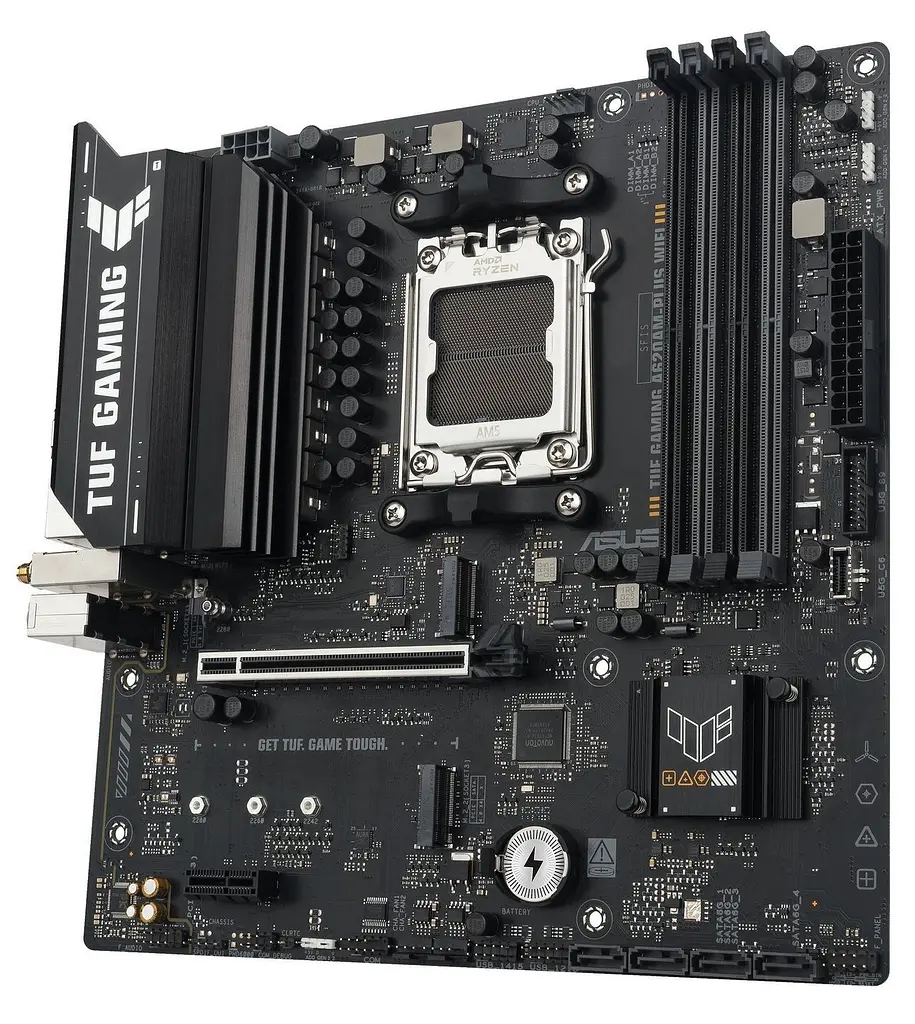 Материнська плата Asus TUF Gaming A620AM-Plus WiFi Socket AM5 - фото 4