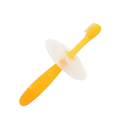 Набір зубних щіток для дітей Pigeon Training Toothbrush Set Step 123, 3 шт. (1021091) - фото 3