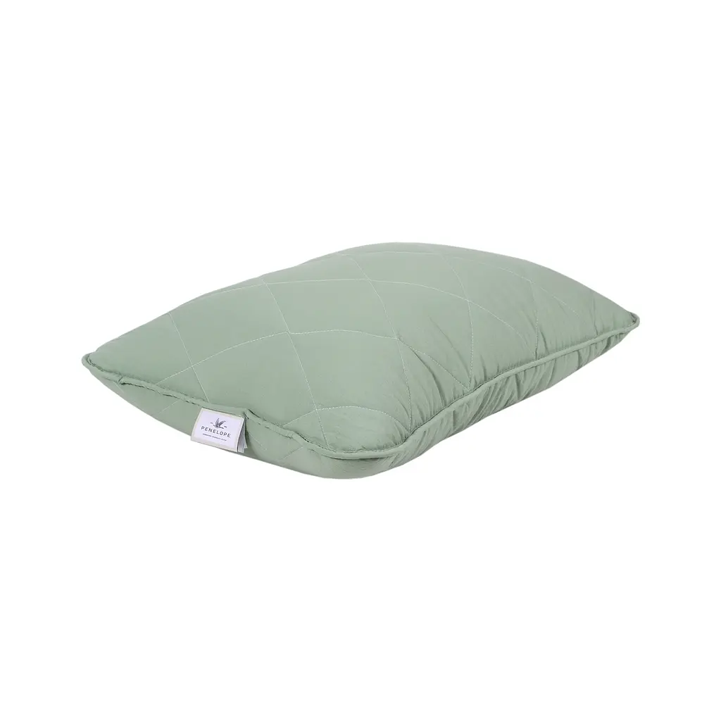 Набор одеяло с подушкой Penelope - Colors in Comfort green зеленый полуторный - фото 7