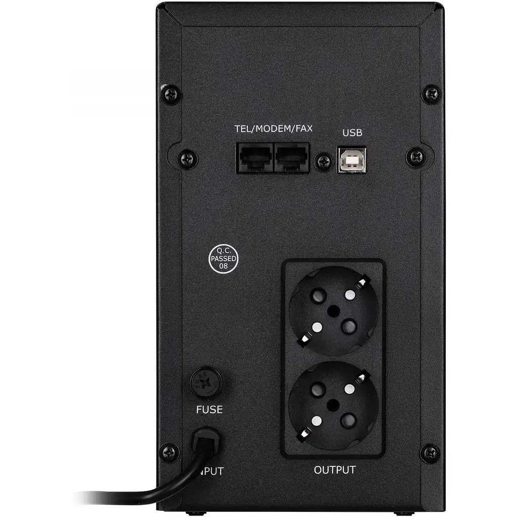 Линейно-интерактивный ИБП 2E DD2000, 2000VA/1200W, LCD, USB, 2XSCHUKO (2E-DD2000) - фото 2