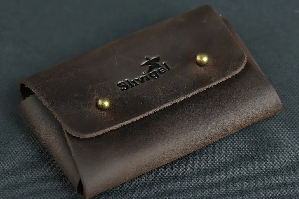 Шкіряна візитниця SHVIGEL 10х6.5 см acs0015994 - фото 3
