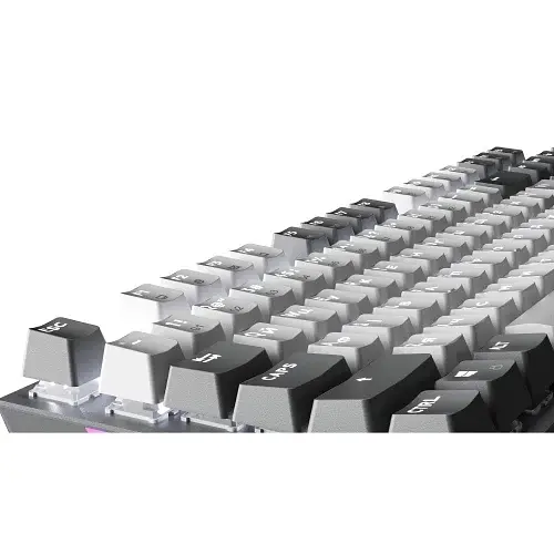 Клавіатура Genesis Metallic, Grey, USB, механічна (перемикачі Outemu RED) GamePro teh0028295 - фото 4