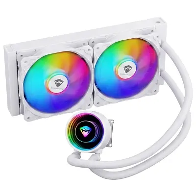 Система рідинного охолодження Machenike LC24027B1-ARGB WHITE - фото 2